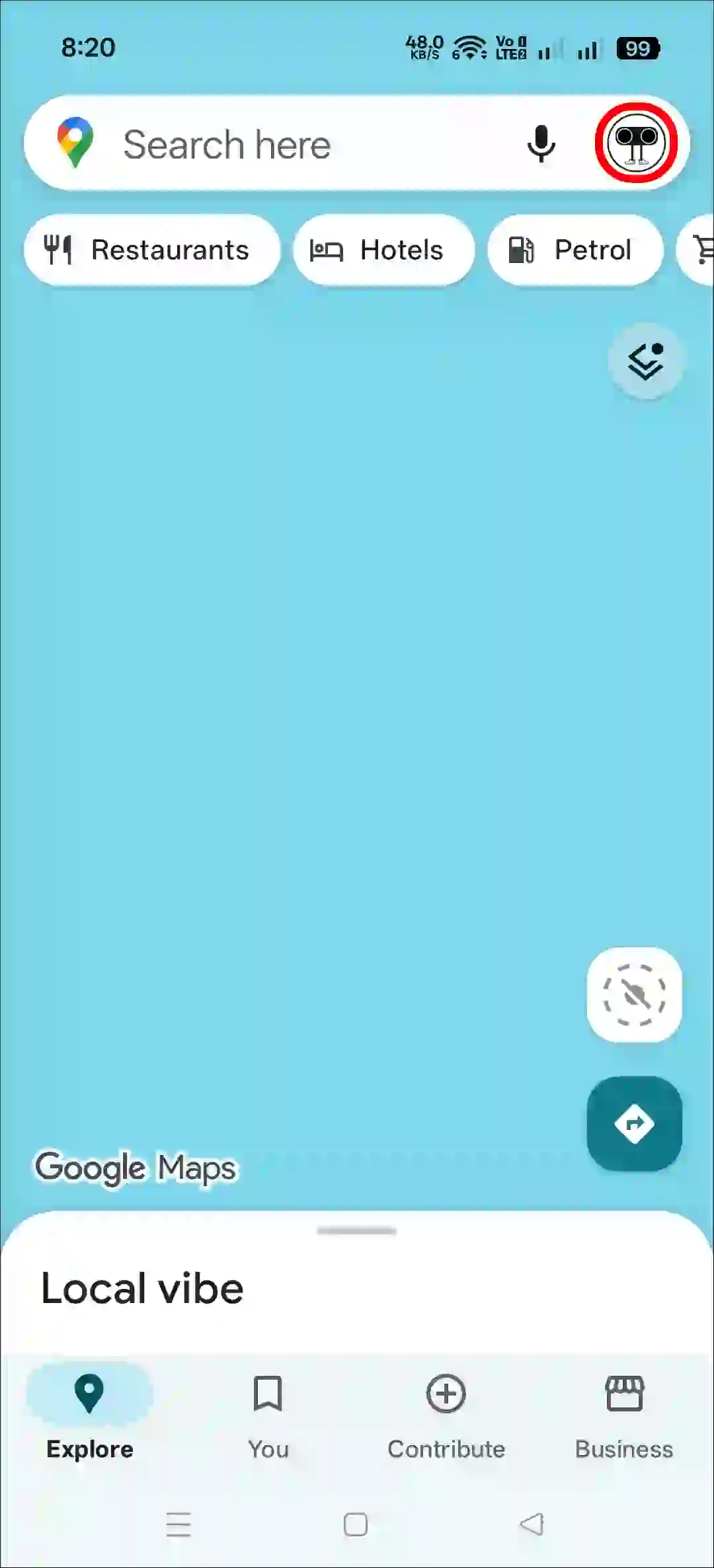 Turn off autoplay videos in google maps