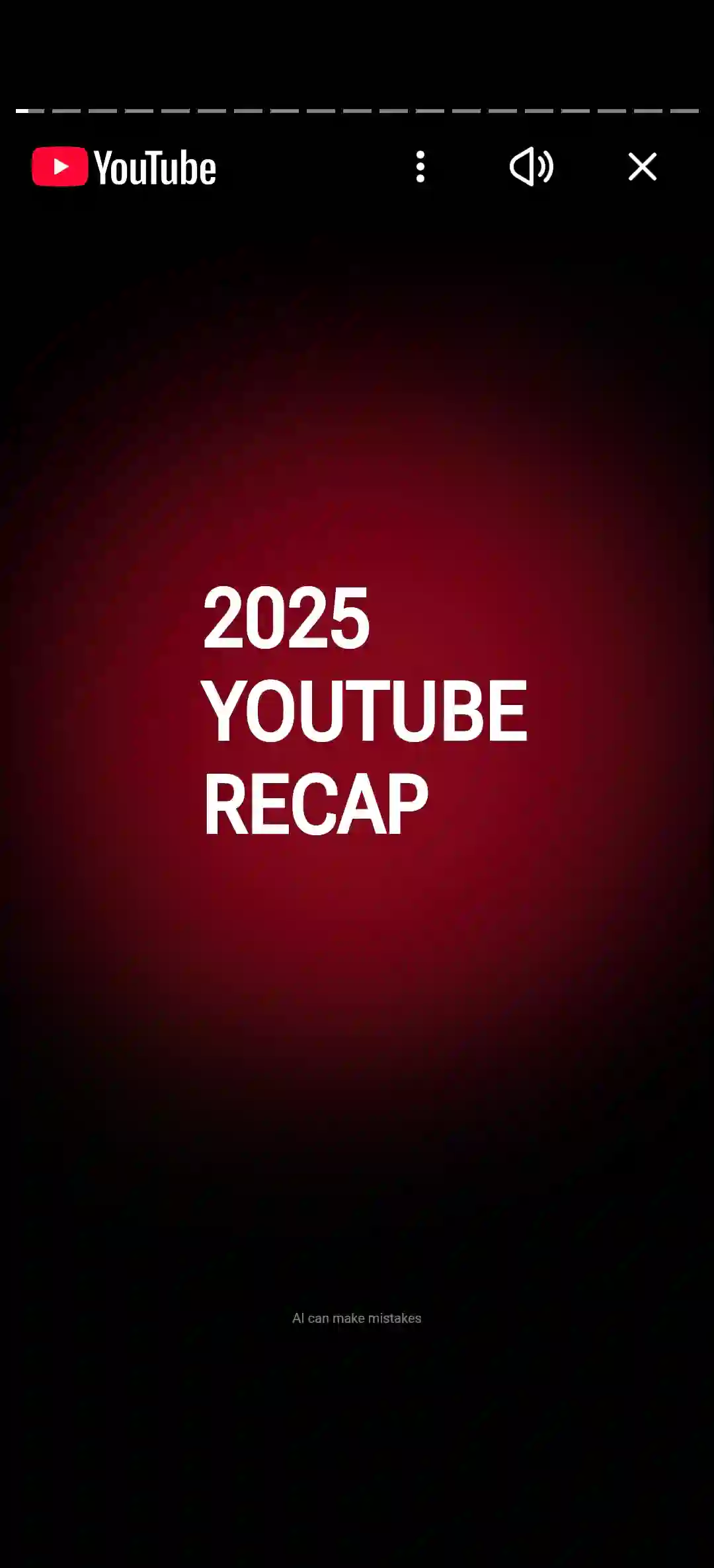 youtube recap 2025