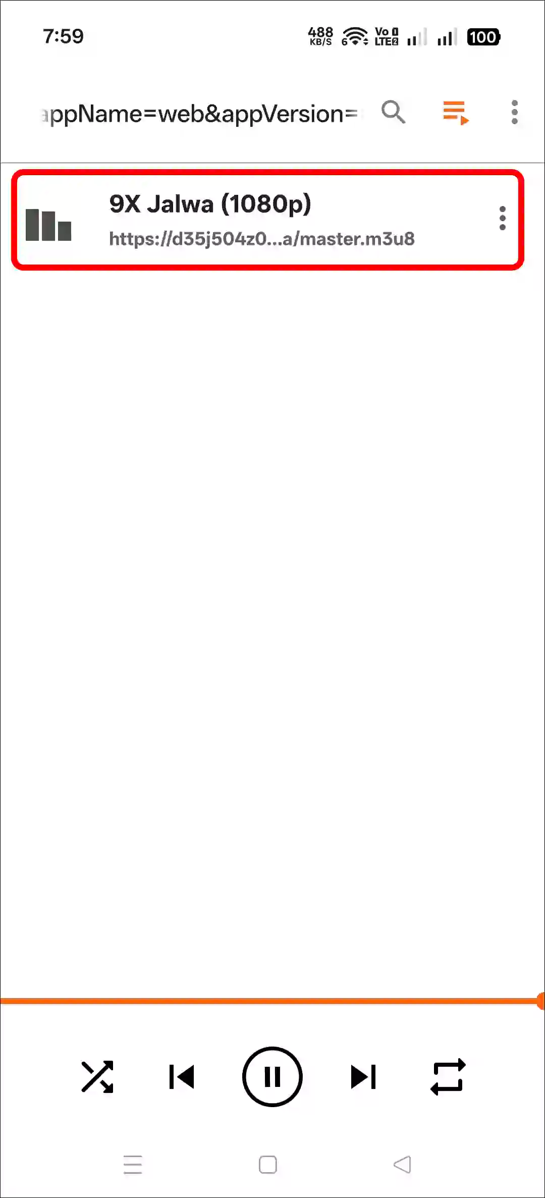 Add IPTV M3U list in VLC Player on Android