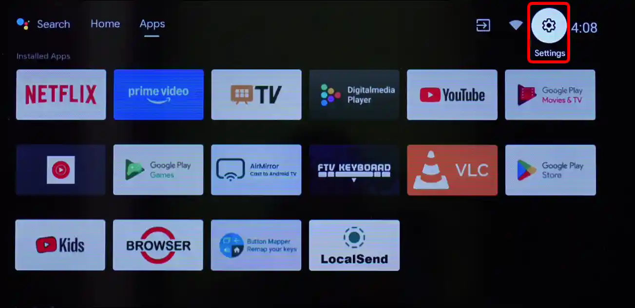 disable netflix notifications on google tv