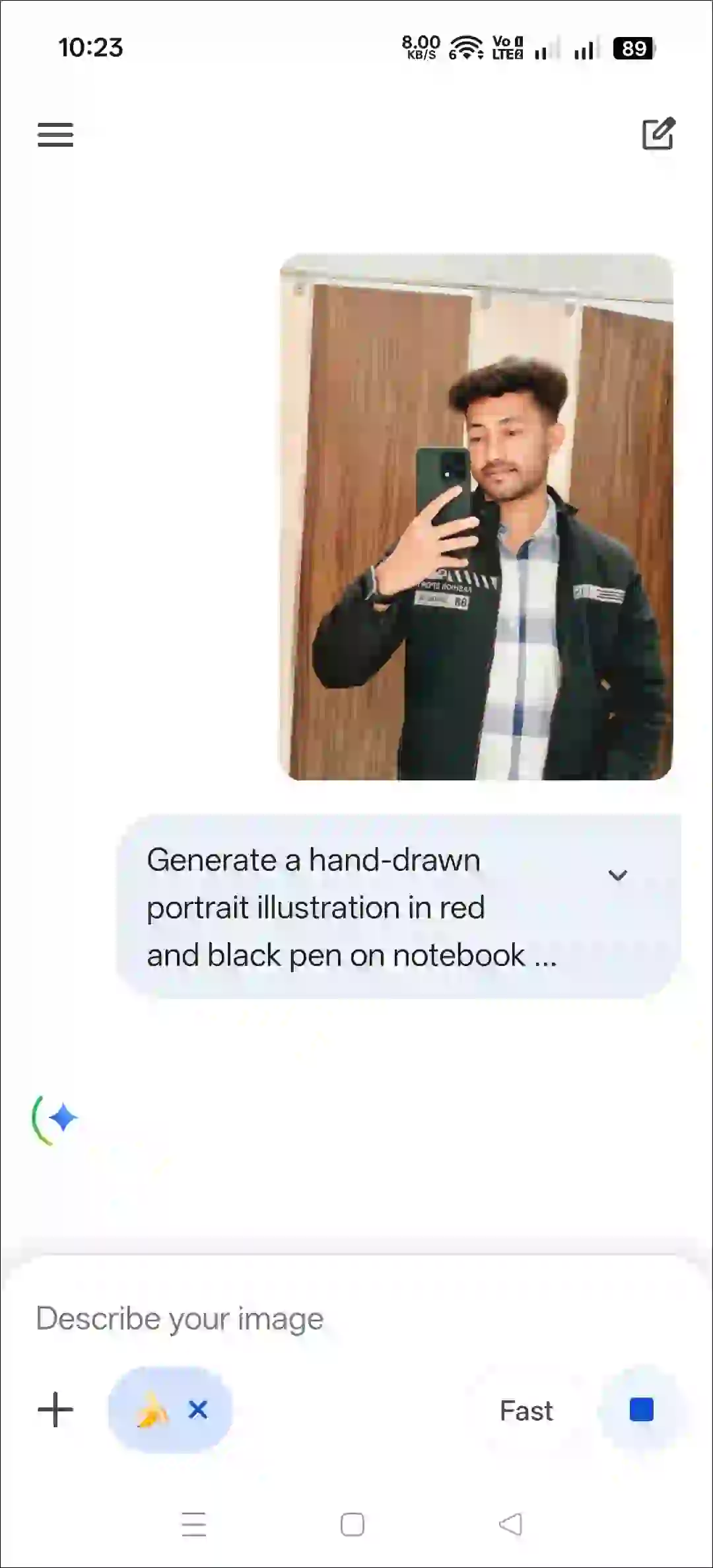 paper art gemini prompt