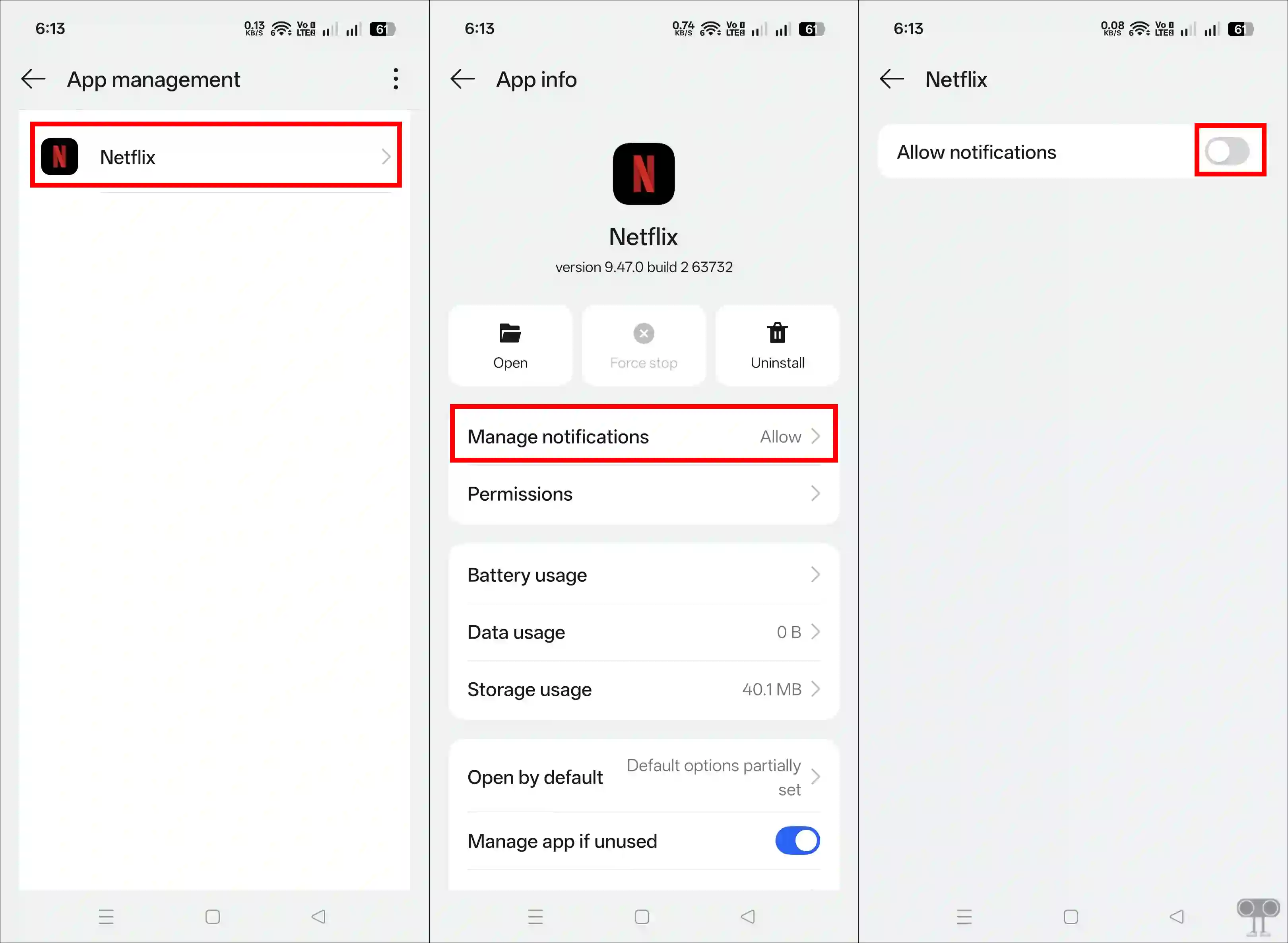 Stop Netflix notifications on your Android phone