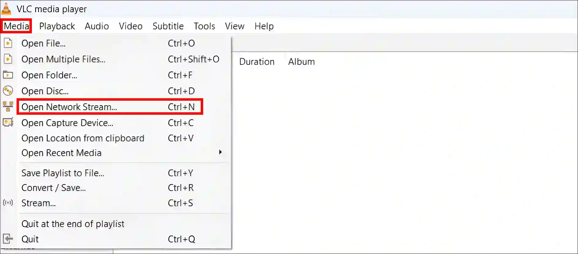 Watch IPTV channels in VLC player on PC