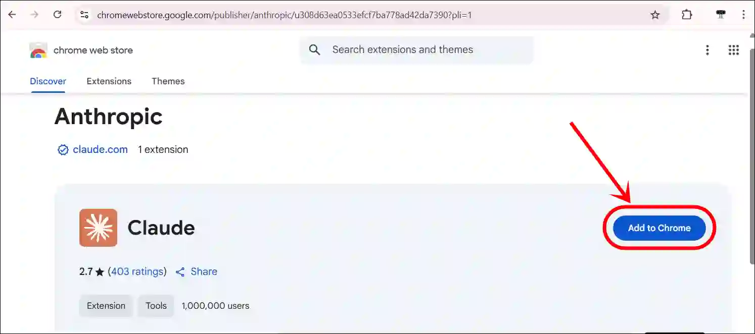 claude ai extension for chrome