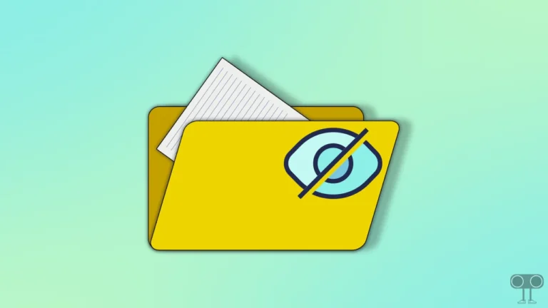 How to Create Invisible/Hidden Folder on Desktop in Windows 11