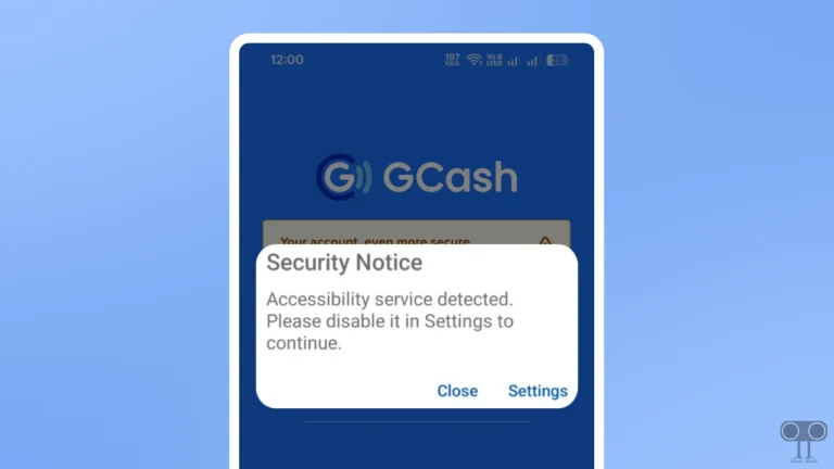 How to Disable Accessibility in GCash to Fix "Accessibility Service Detected" Problem