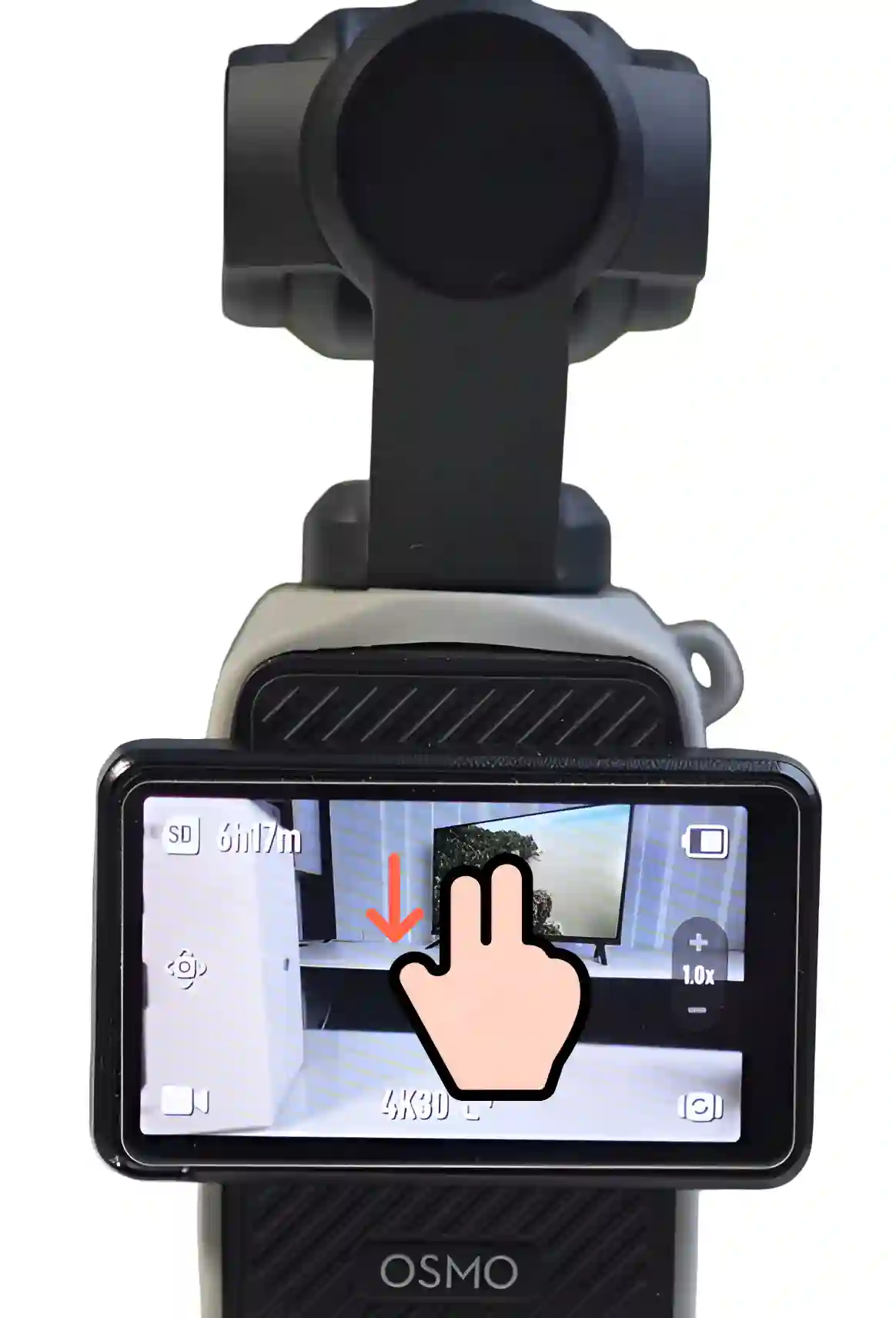 face tracking on dji osmo pocket