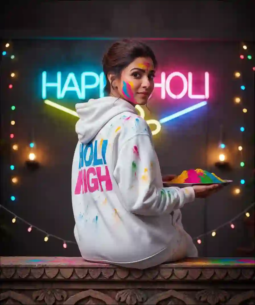 girl holi ai prompt