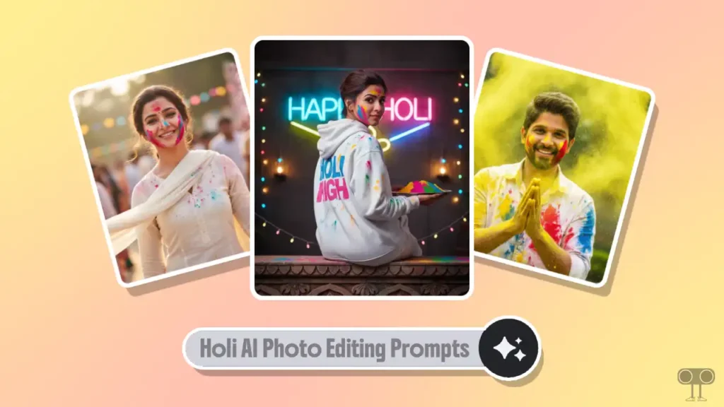 Create AI Holi Seen Image on Gemini and ChatGPT App, Viral Holi AI Photo Editing Prompts for Boys, Viral Holi AI Photo Editing Prompts for Girls
