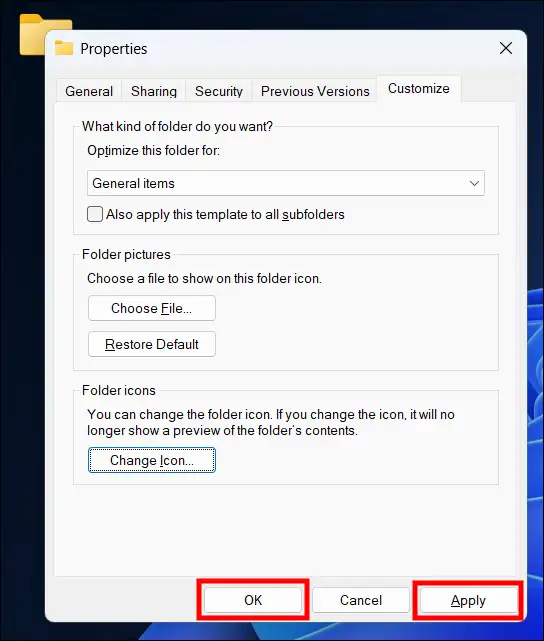make hidden folder windows 11
