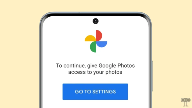 How Fix "To Continue, Give Google Photos Access to Your Photos" on Google Photos