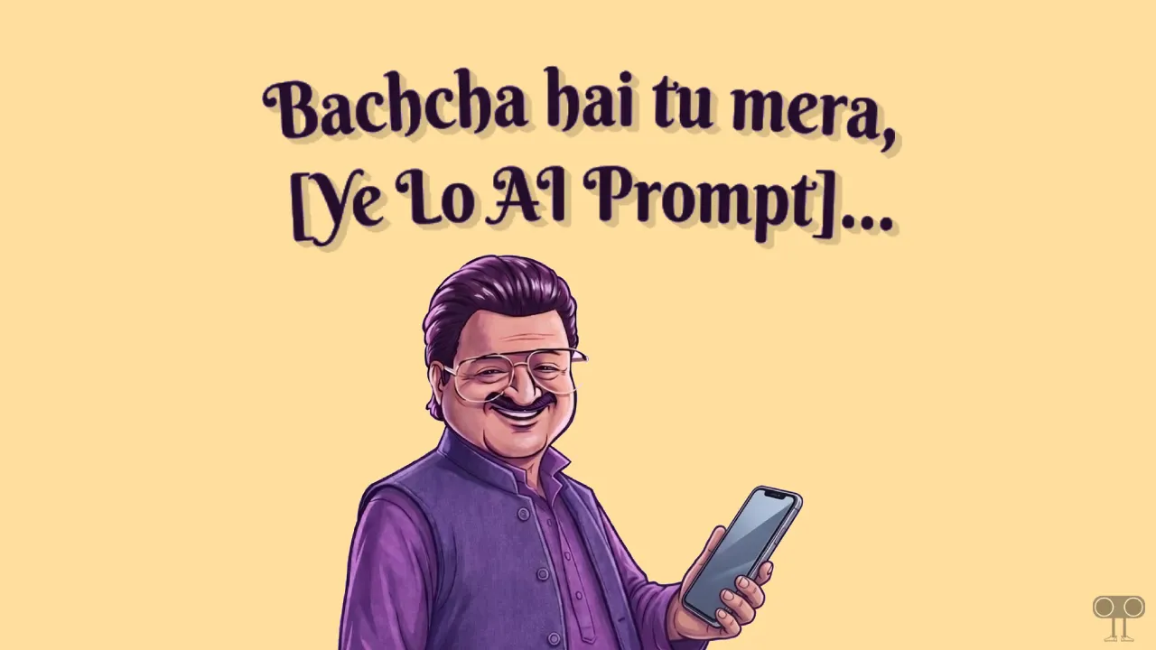 How to Use Trending "Bachcha Hai Tu Mera" AI Prompt on Gemini and ChatGPT