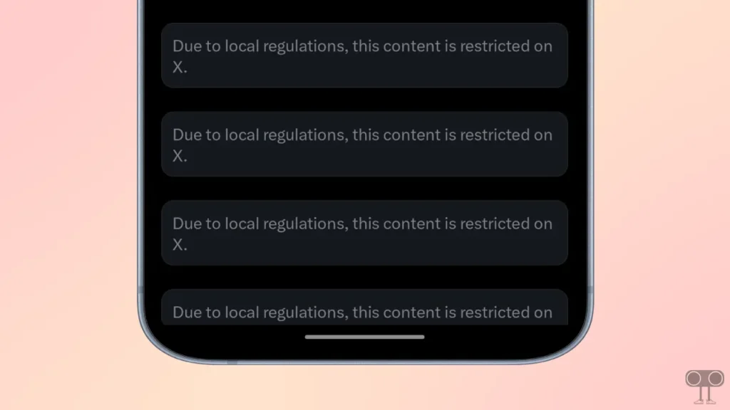 Due to local regulations, this content is restricted on X.