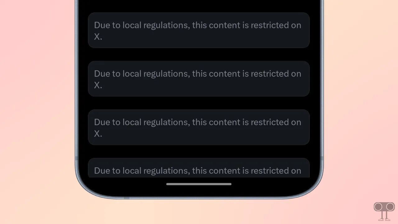 Due to local regulations, this content is restricted on X.