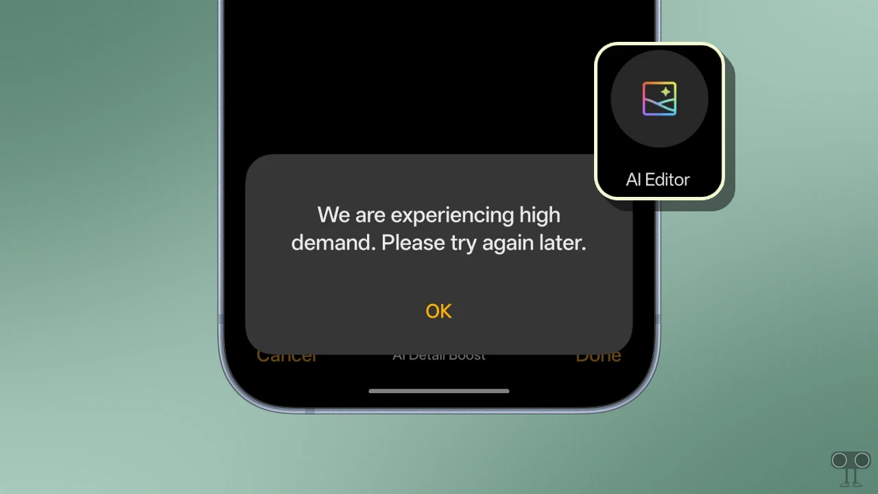 How to Fix AI Editor's "We are Experiencing High Demand. Please Try Again Later." Problem on Oppo Phones
