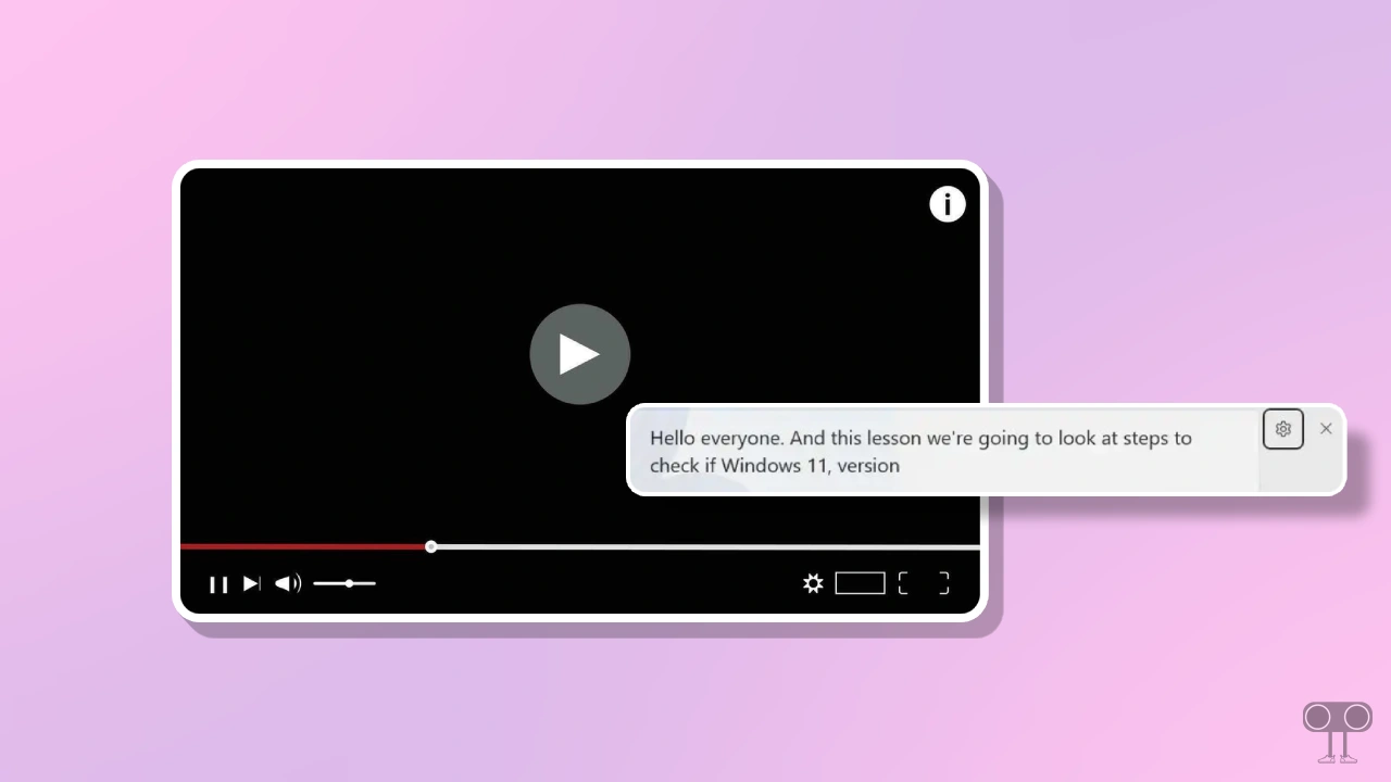 How to Reset Closed Caption Style to Default in Windows 11