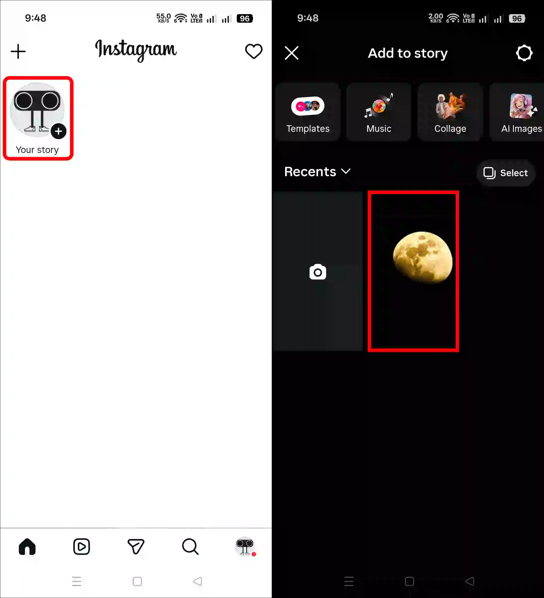 find new effects for ig camera roll