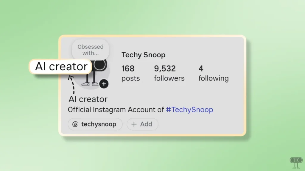 Remove "AI Creator" Label from Instagram Profile