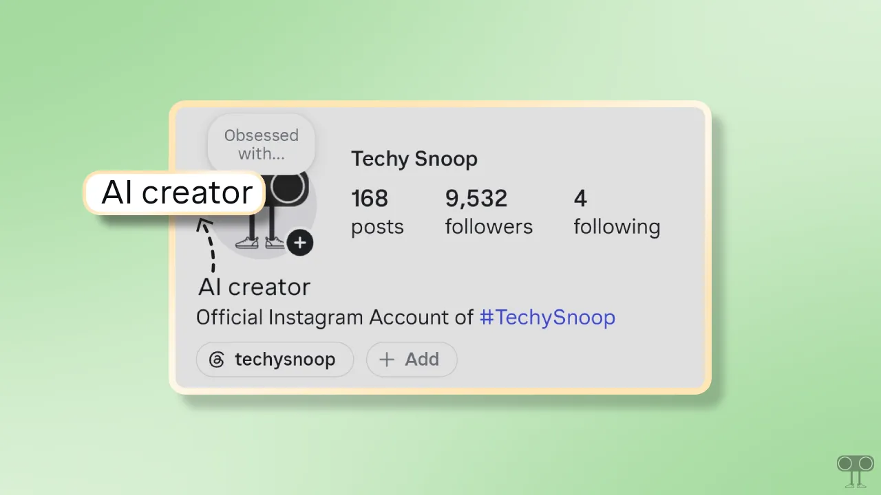 Remove "AI Creator" Label from Instagram Profile