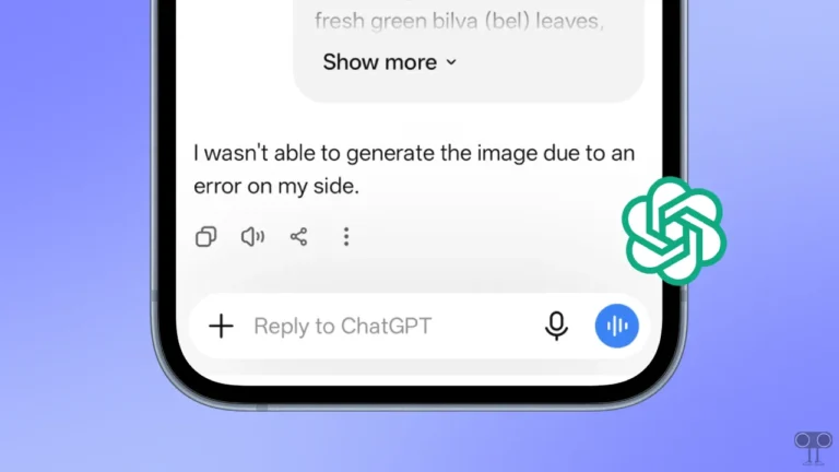 chatgpt i wasn't able to generate the image due to an error on my side