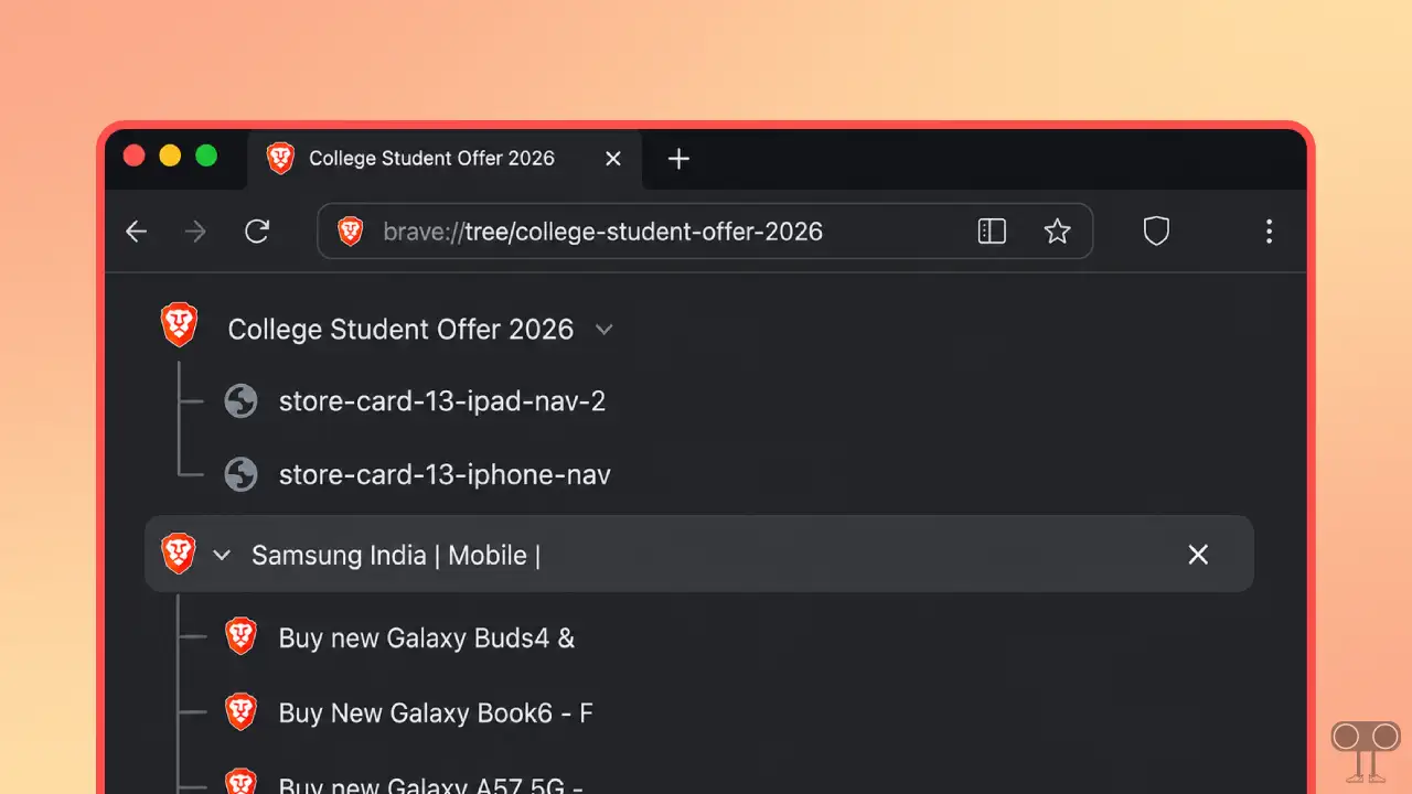 Here's How to Enable Tree-Style Tabs in Brave Browser