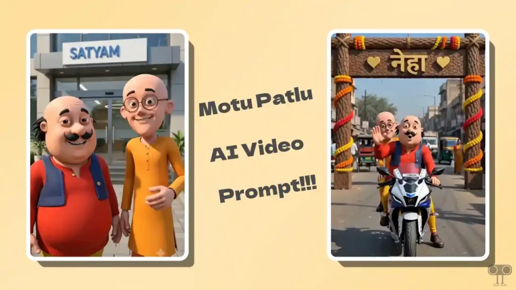 Here's How I Created Motu Patlu Viral AI Video Using Prompt for Free, motu patlu ai video prompt, motu patlu shop promotion prompt
