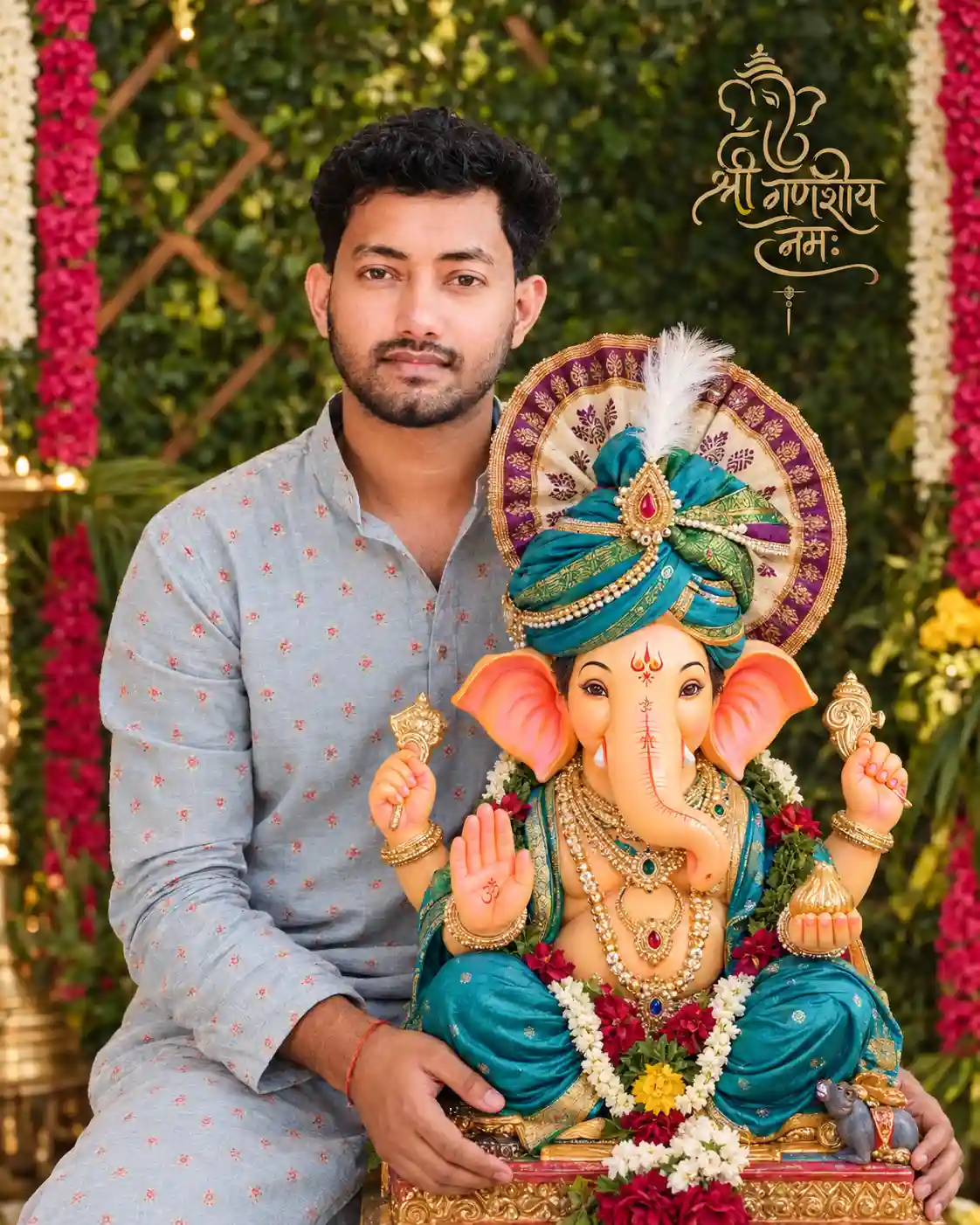 ganesh chaturthi prompt for boy