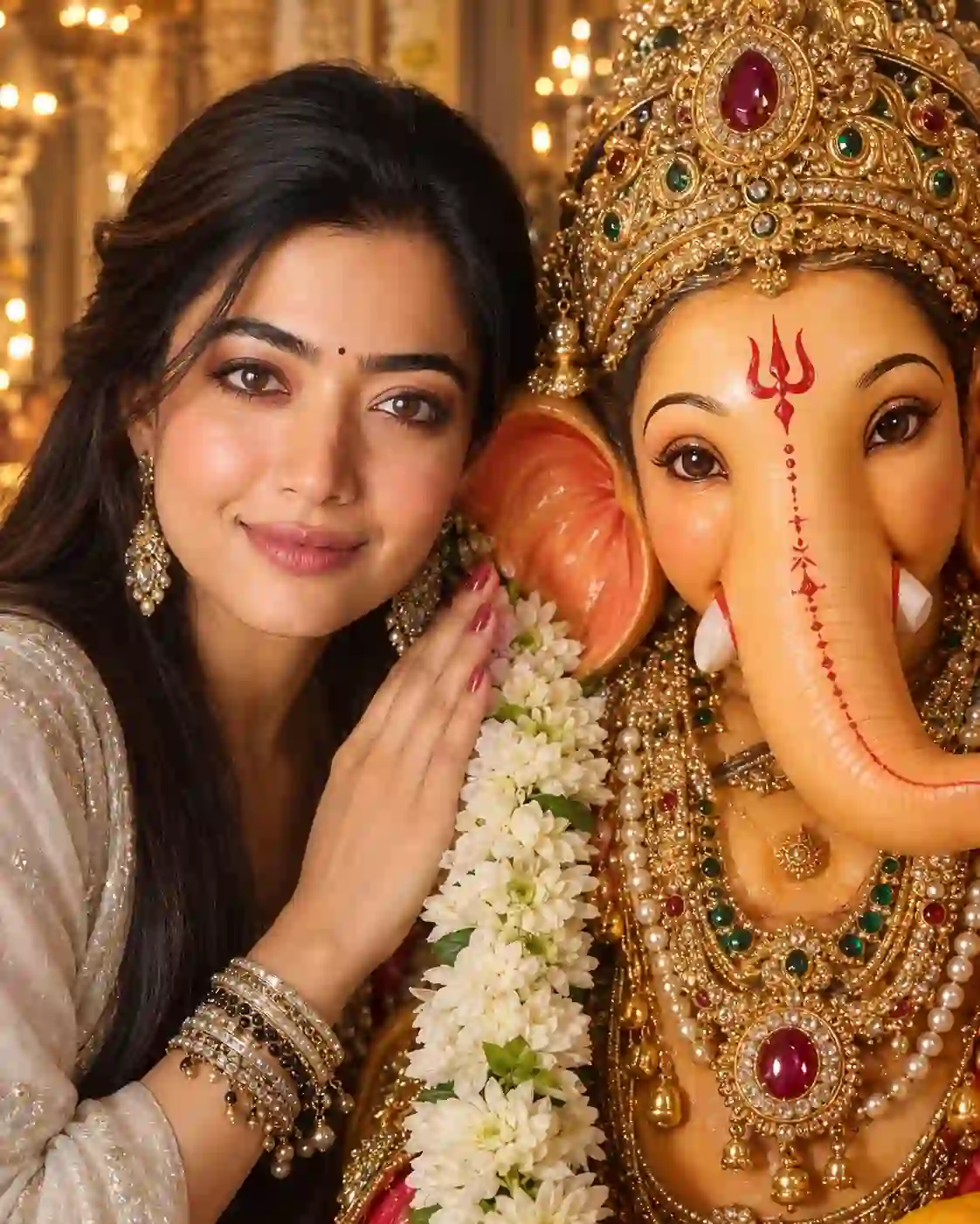 ganesh chaturthi prompt for women girl